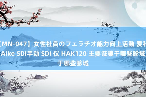 【MN-047】女性社員のフェラチオ能力向上活動 爱科 Aike SDI手动 SDI 仪 HAK120 主要诳骗于哪些畛域