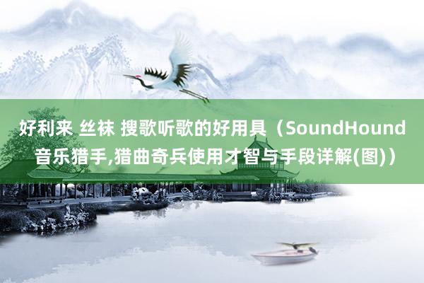 好利来 丝袜 搜歌听歌的好用具（SoundHound 音乐猎手,猎曲奇兵使用才智与手段详解(图)）